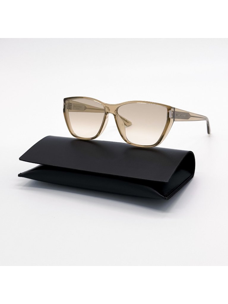 New Saint Laurent Beige Sunglasses Sl758/F 003